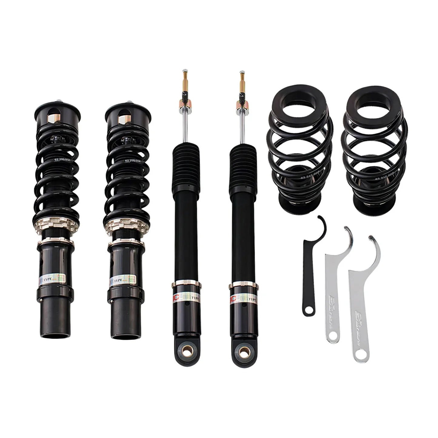 BC Racing BR Series Coilovers | 2004-2008 Audi A4/S4/A5/S5 FWD/AWD (S-07-BR)