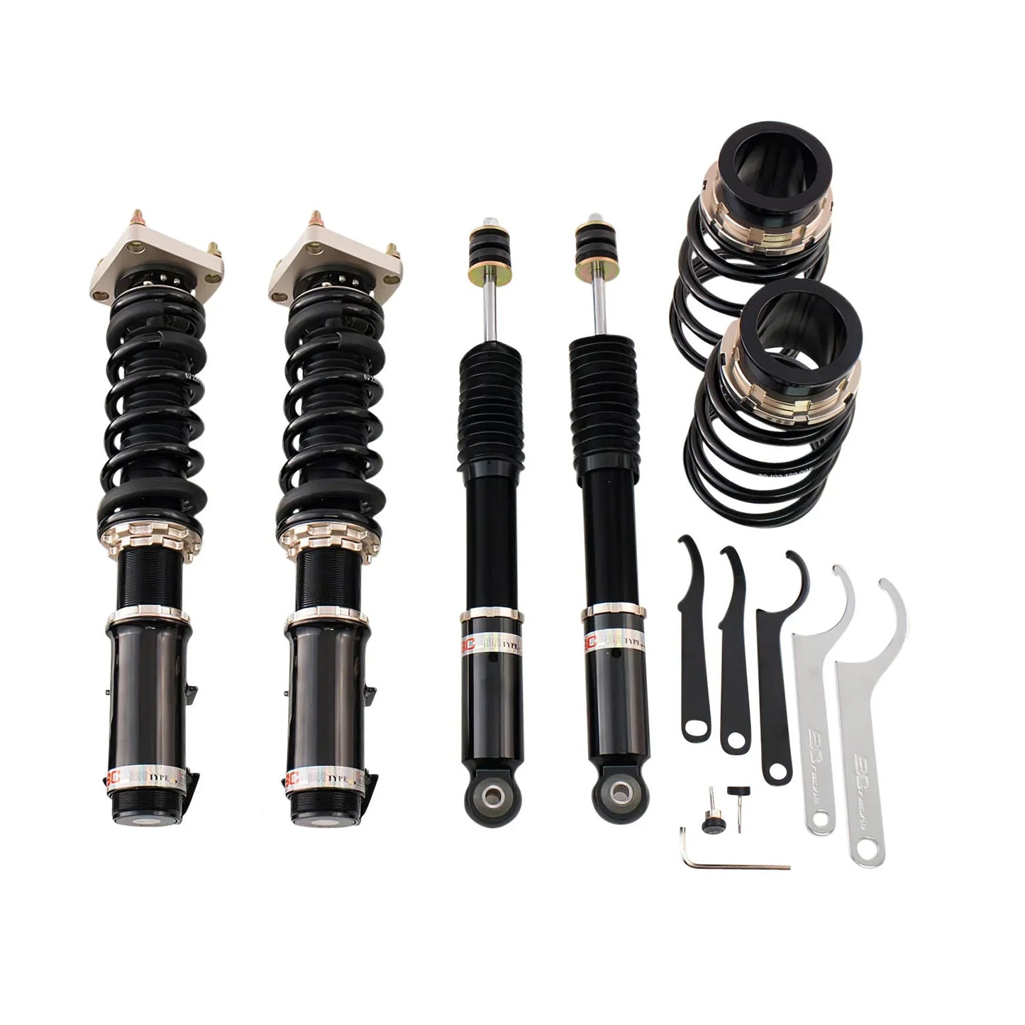 BC Racing BR Series Coilovers | 1994-2004 Ford Mustang (E-10-BR) (Exclude 99-04 Cobra)