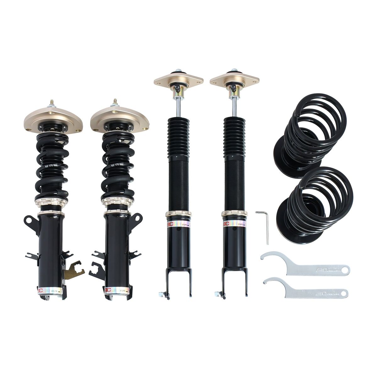 BC Racing BR Series Coilovers | 2005-2013 Audi A3 (H-04-BR)